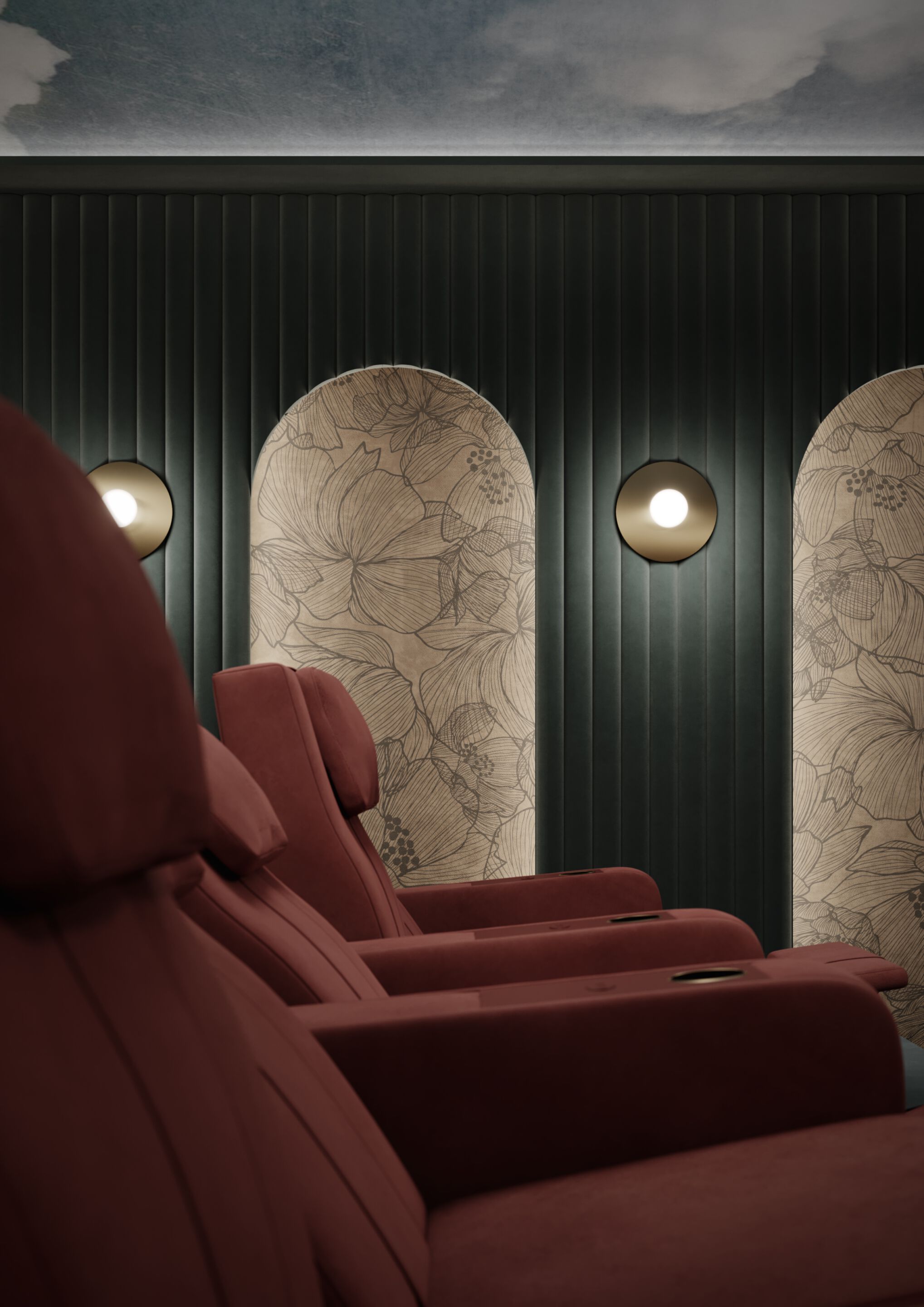 Кресло из нубука с подлокотниками Vismara Design COMFORT ARCH-00009458 - Вид №5