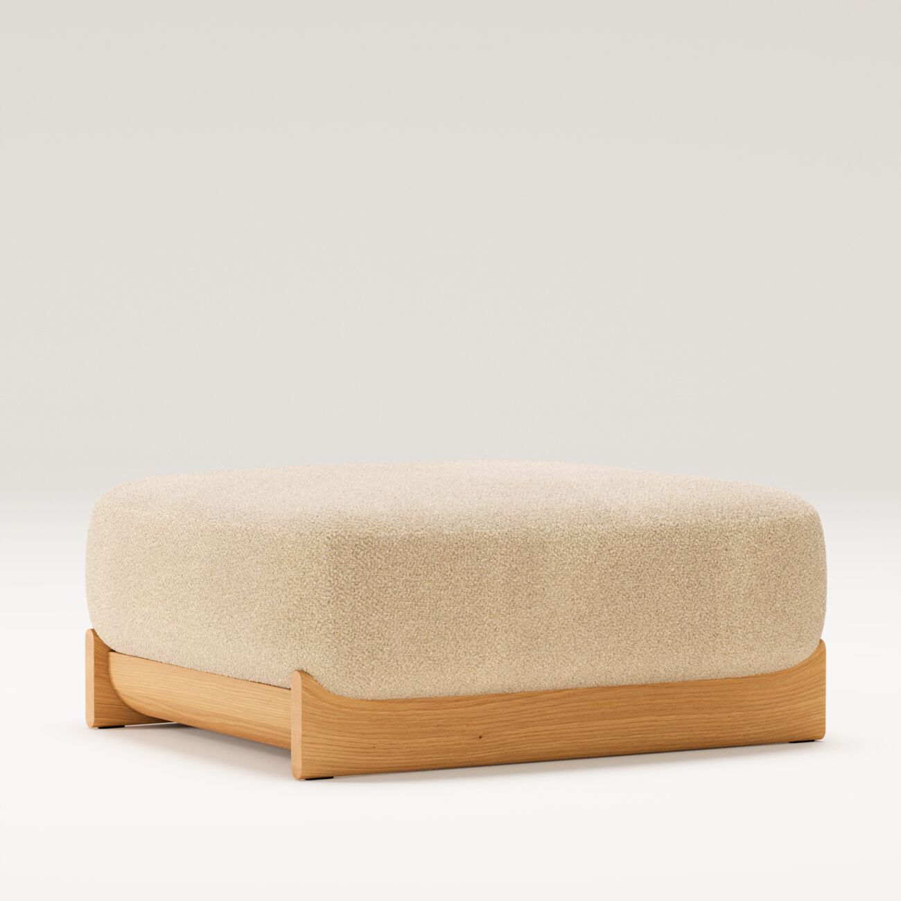 Модульный диван из ткани и дуба Wewood купол ARCH-00109421 - Вид №9