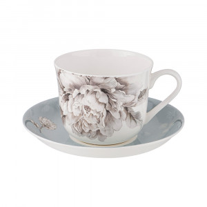 415-2119 Посуда фарфоровая ЧАЙНАЯ ПАРА LEFARD "WHITE FLOWER" 2 ПР Lefard