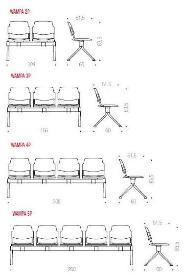 IBEBI Сиденье на пластиковом полу Wampa sun-id-1505375 - Вид №4