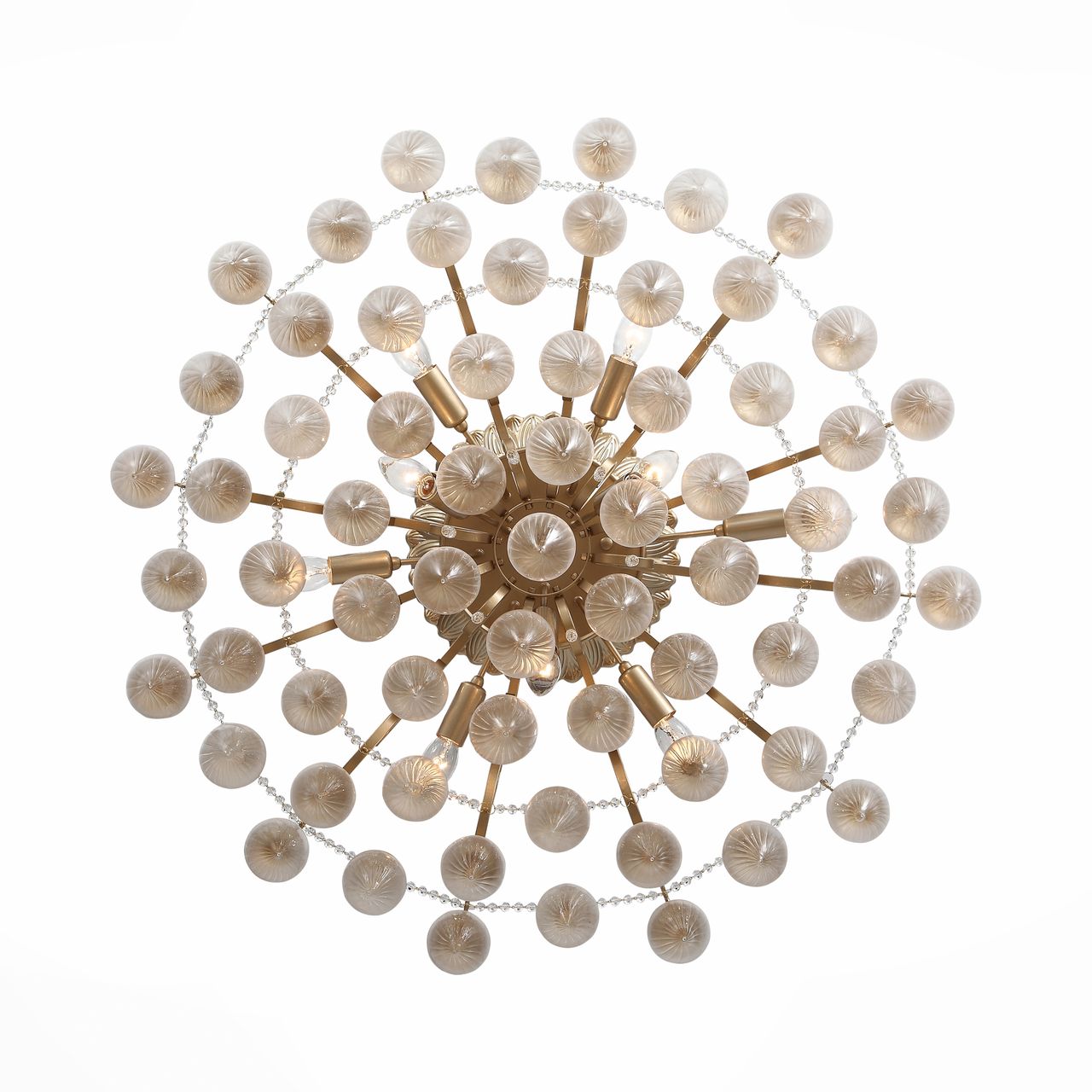 Потолочная люстра ST Luce Frutti SL659.302.09 ST LUCE ДИЗАЙНЕРСКИЕ, FRUTTI GOLD 109125 Золотой  - Вид №2