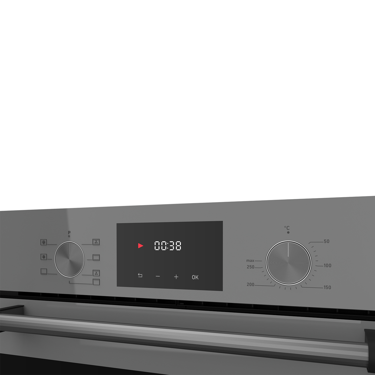 9242201 Электрический духовой шкаф LEX EDP 671 GR MAX серый STDN-0072781 - Вид №1