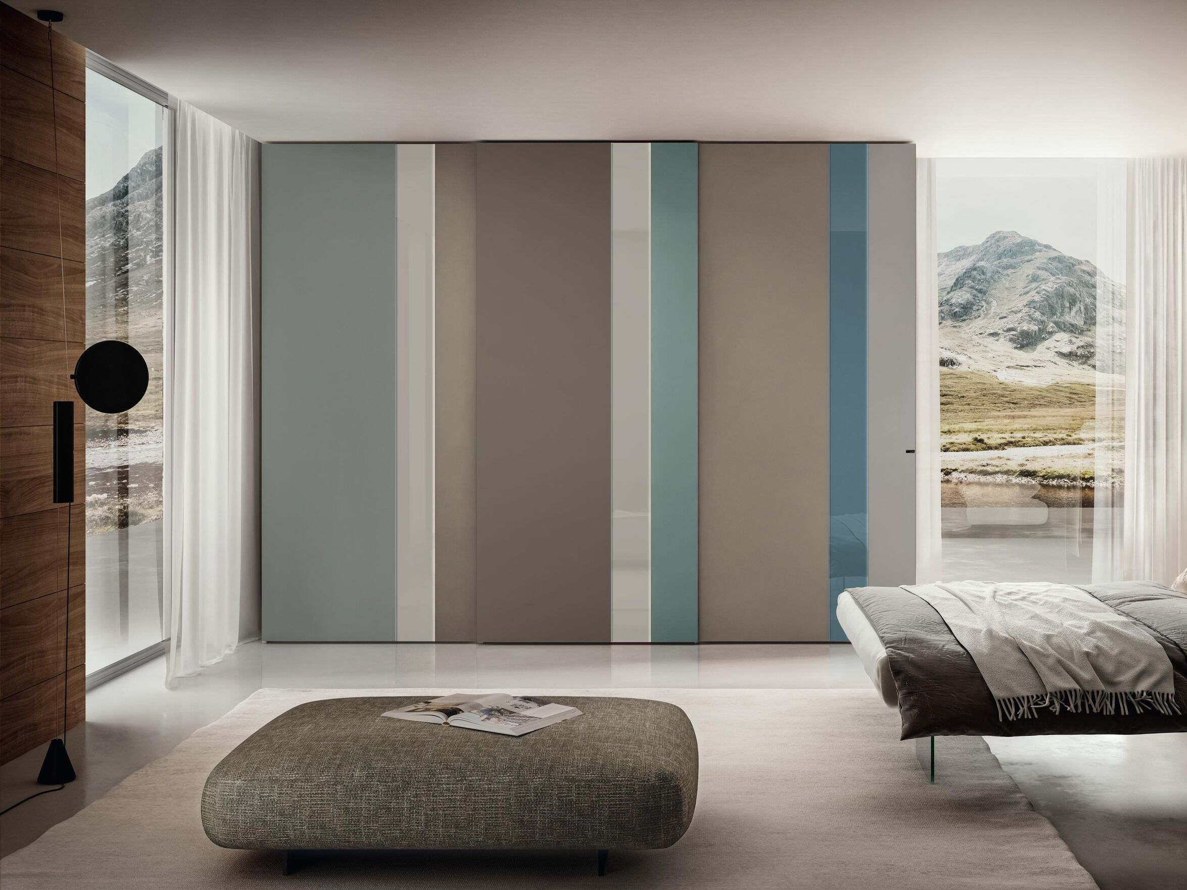 Модульный шкаф с раздвижными дверями Lago N. O. W ARCH-00061421