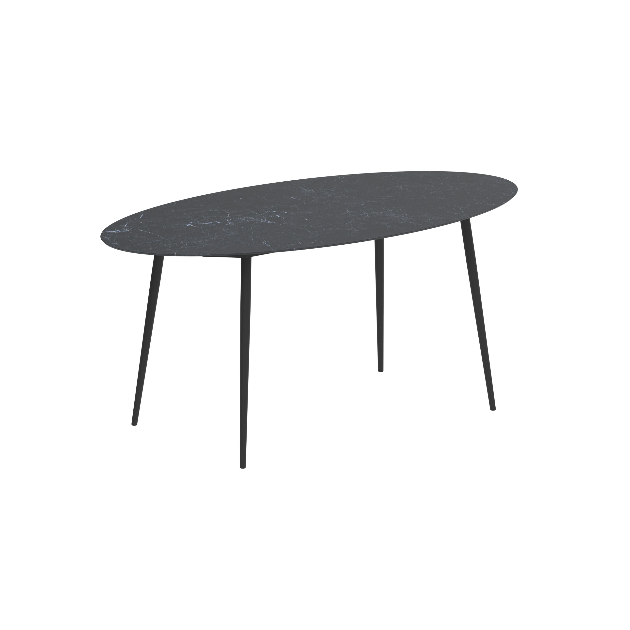 Высокий овальный керамический садовый стол Royal Botania Styletto ARCH-00129376 - Вид №5