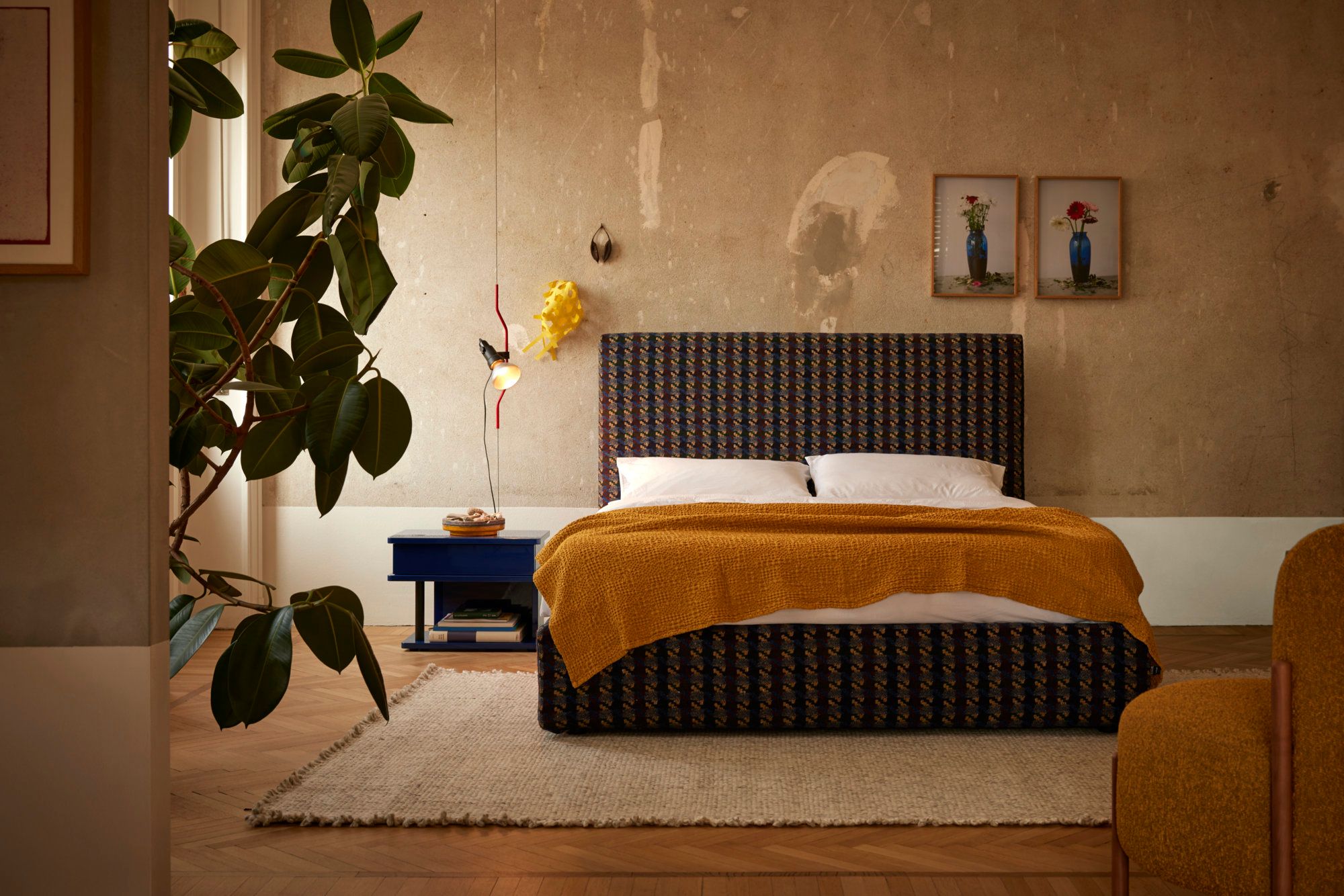 Двуспальная кровать для хранения ткани Bolzan NOAH ARCH-00056256 - Вид №7