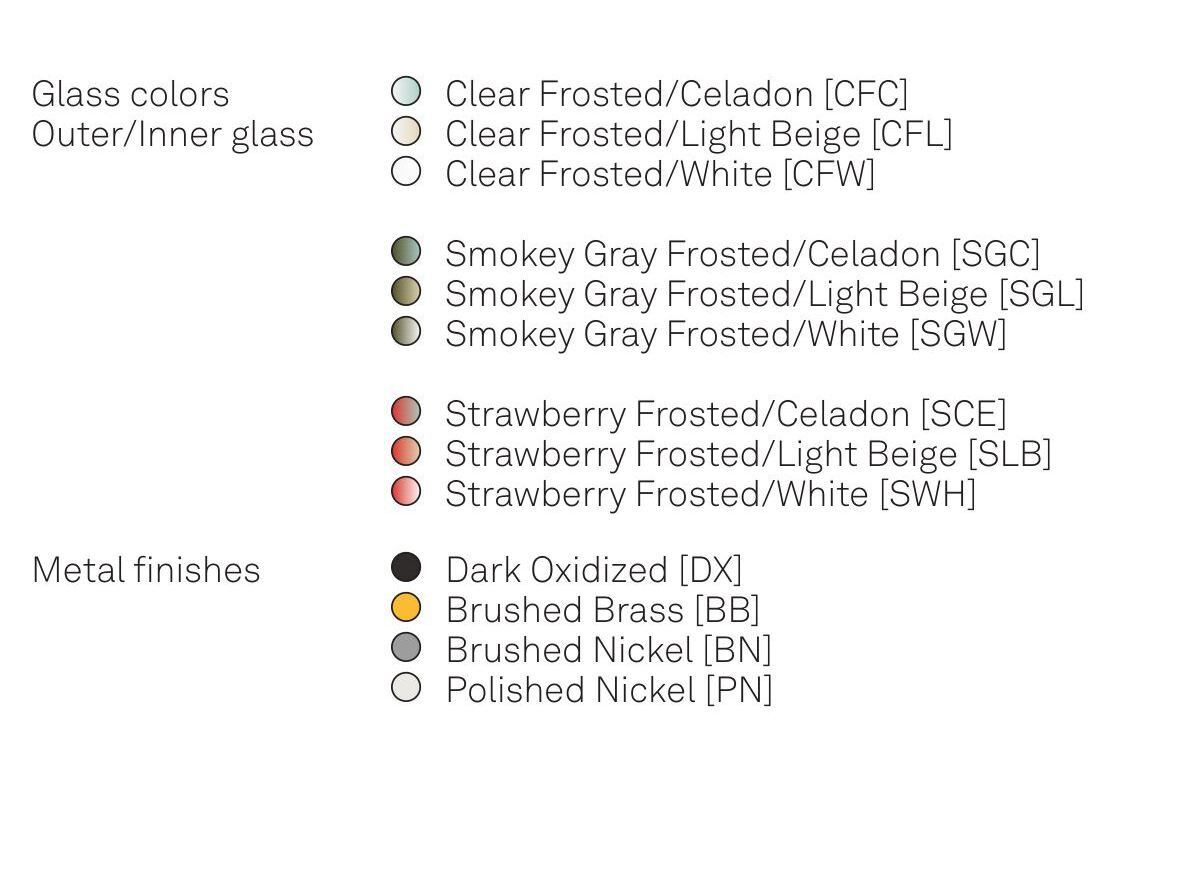 Ледяной стеклянный настенный светильник / потолочный светильник SkLO Pillow ARCH-00121380 - Вид №9