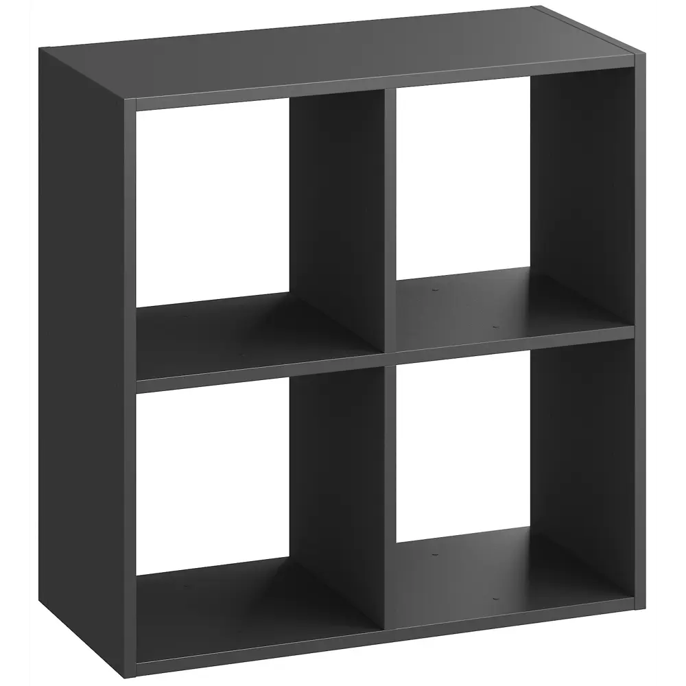 Стеллаж SPACEO KUB 2x2К, 70х70х31,7 см, цвет графит 82037478 STLM-2075661  - Вид №1