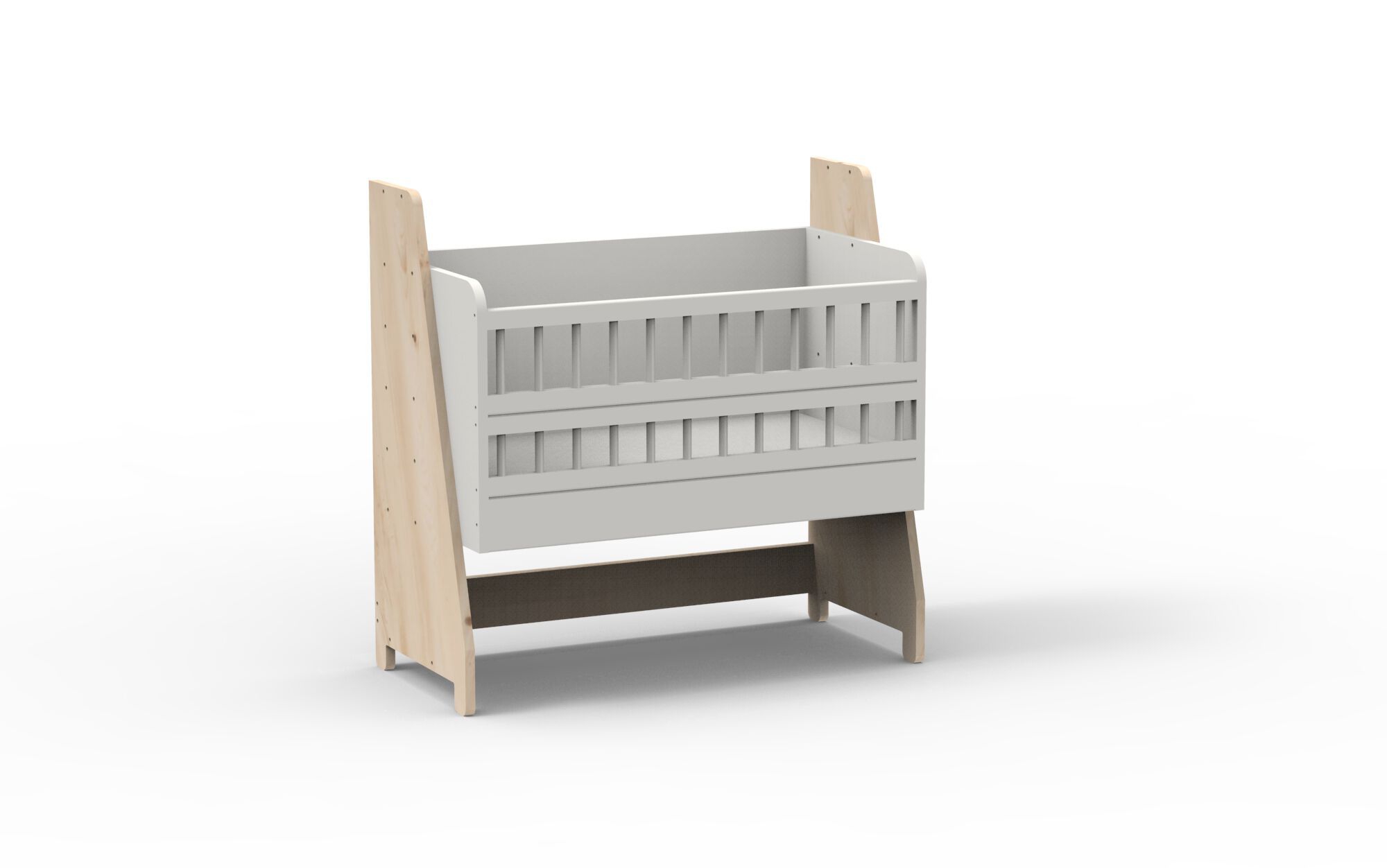 Лакированная деревянная кровать для сна Mathy by Bols ASYMETRY ARCH-00052185 - Вид №39