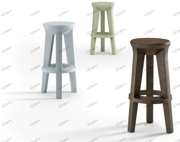 Plust Высокий табурет из полиэтилена Frozen sun-id-1461851