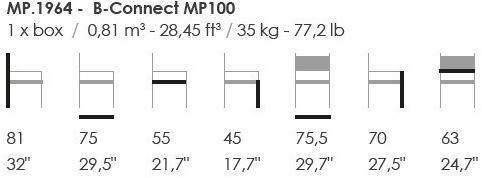Fenabel Кресло из ткани B-connect sun-id-1500729 - Вид №3