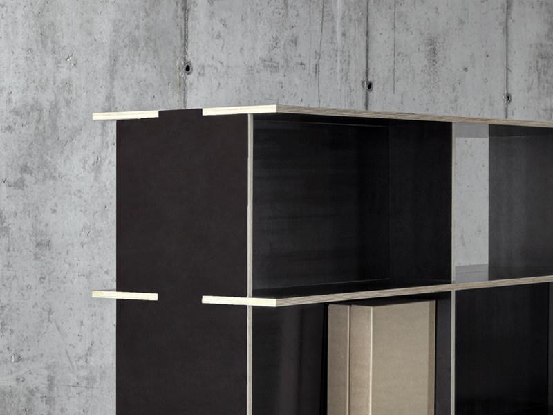 FIORONI Модульный двухсторонний книжный шкаф из многослойной фанеры J.m.b sun-id-1499945 - Вид №2