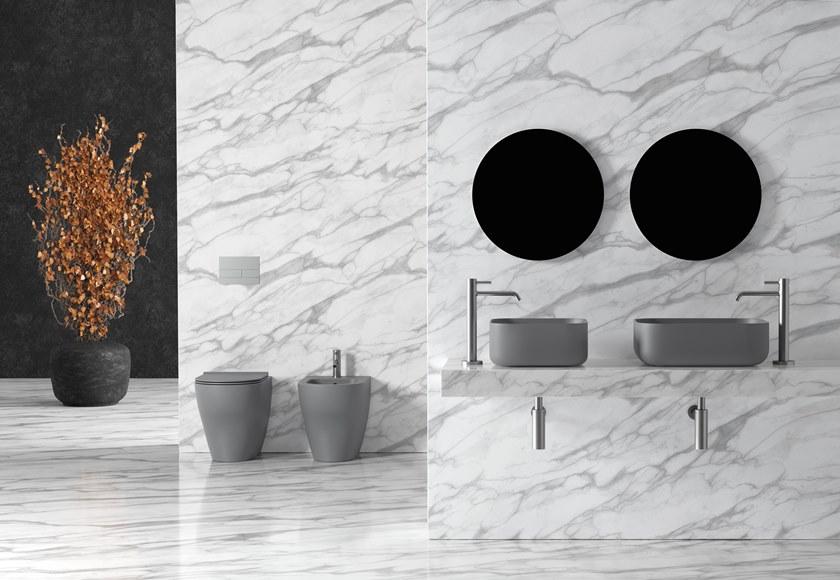 32120101,32150101 Накладная раковина на столешницу  овальная Alice Ceramica UNICA - Вид №7