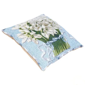 Подушка Подснежники 38x38 см 13557414 STLM-2034083