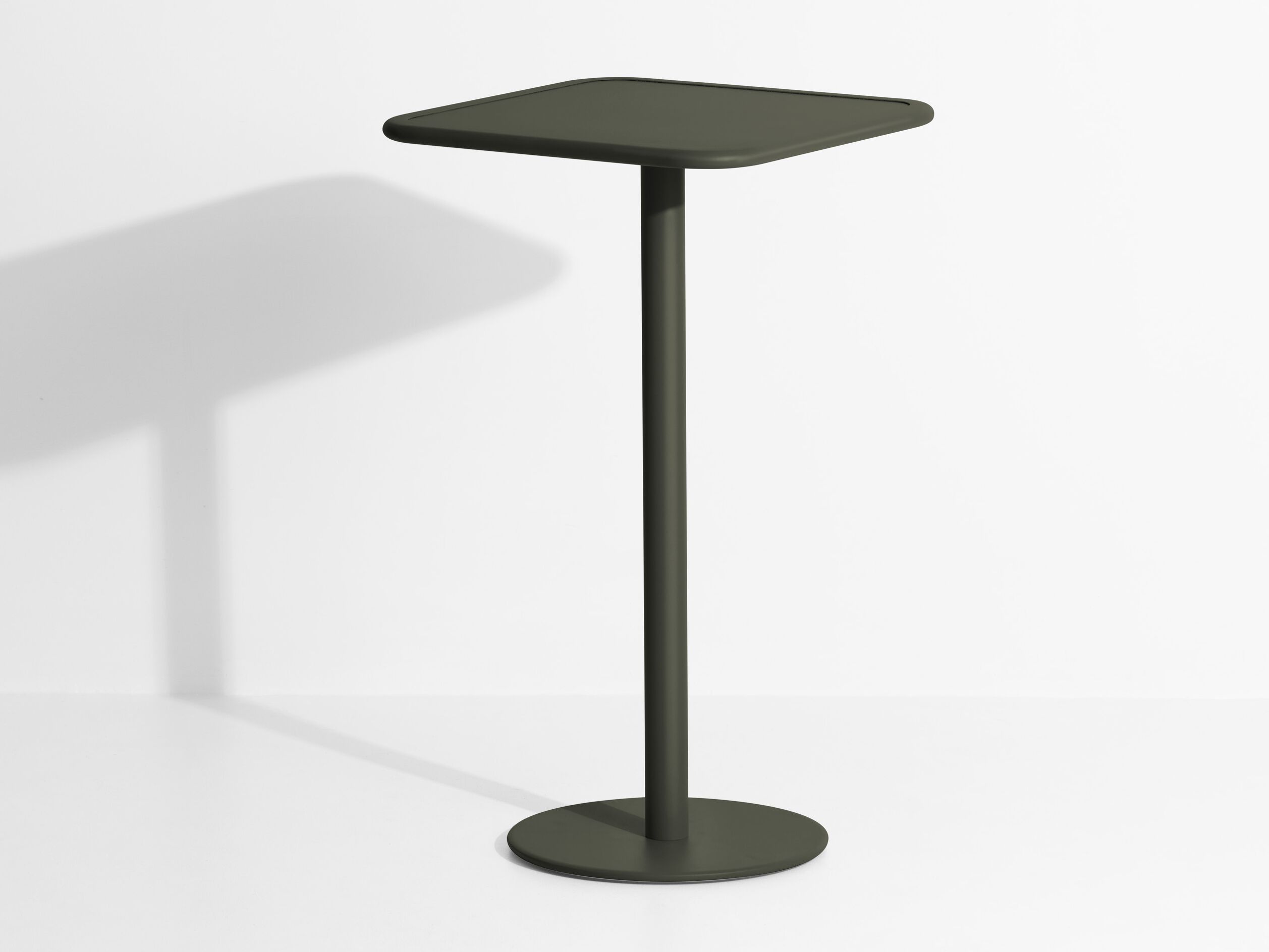 Высокий квадратный алюминиевый садовый стол с порошковым покрытием Petite Friture выходные ARCH-00039748 - Вид №23