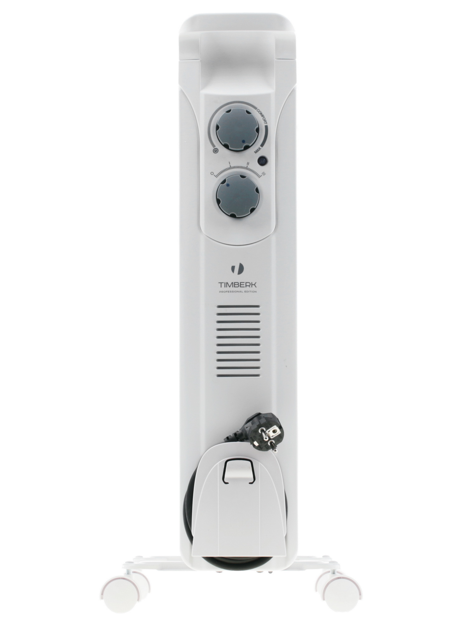 1079462 Масляный обогреватель Timberk TOR 21.2512 BC белый STDN-0062407 - Вид №2