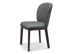 Кожаный мягкий стул