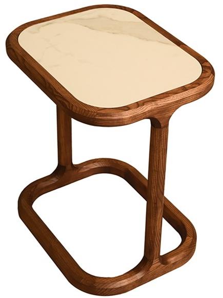 Morelato Прямоугольный журнальный столик со столешницей из ясеня и мрамора Bellagio sun-id-1440199 - Вид №4