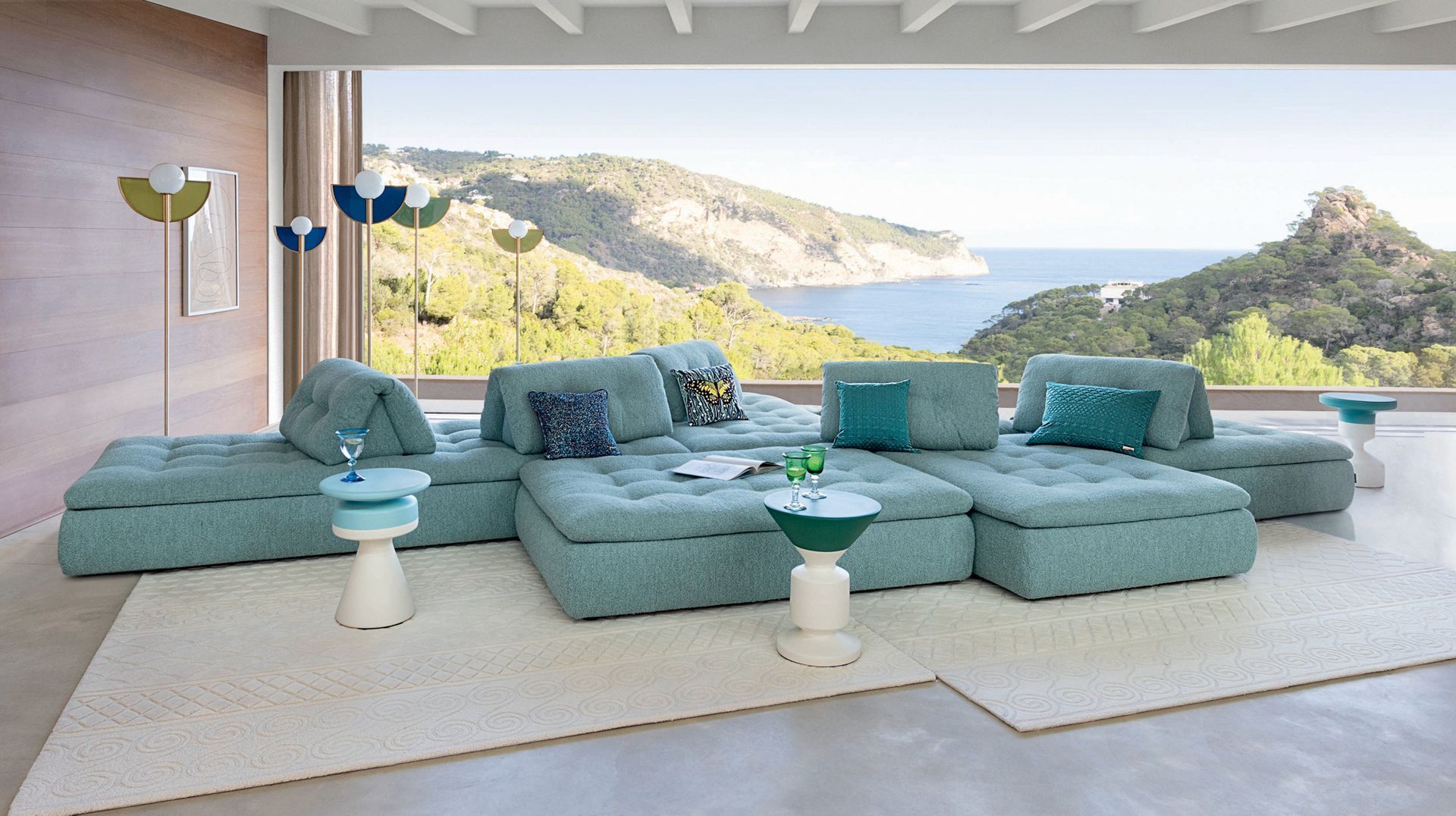 Ткань диван ROCHE BOBOIS Les Contemporains ARCH-00055647 - Вид №2
