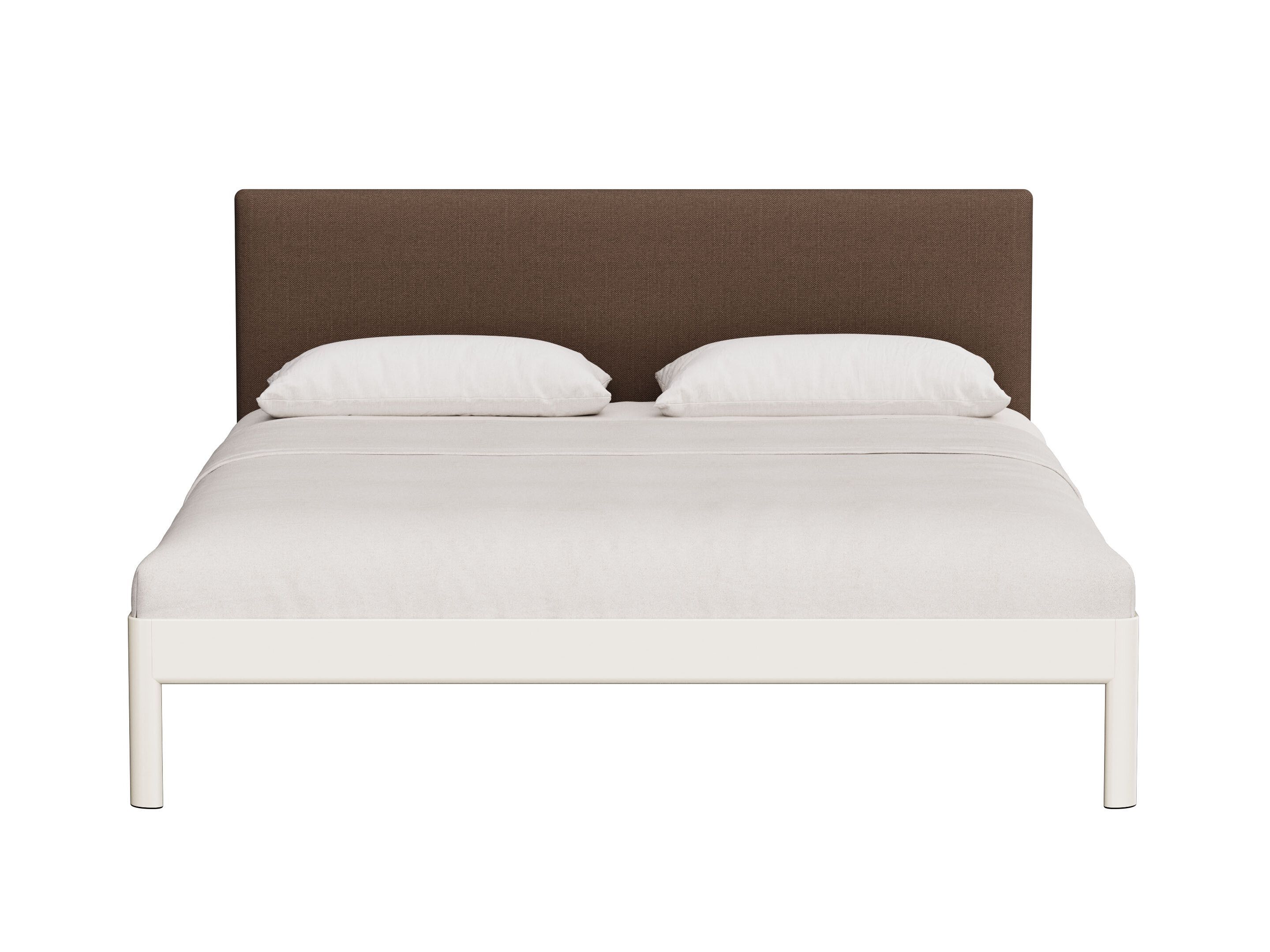 Алюминиевая двуспальная кровать с мягким изголовьем Noah Living Heia ARCH-00072441 - Вид №6