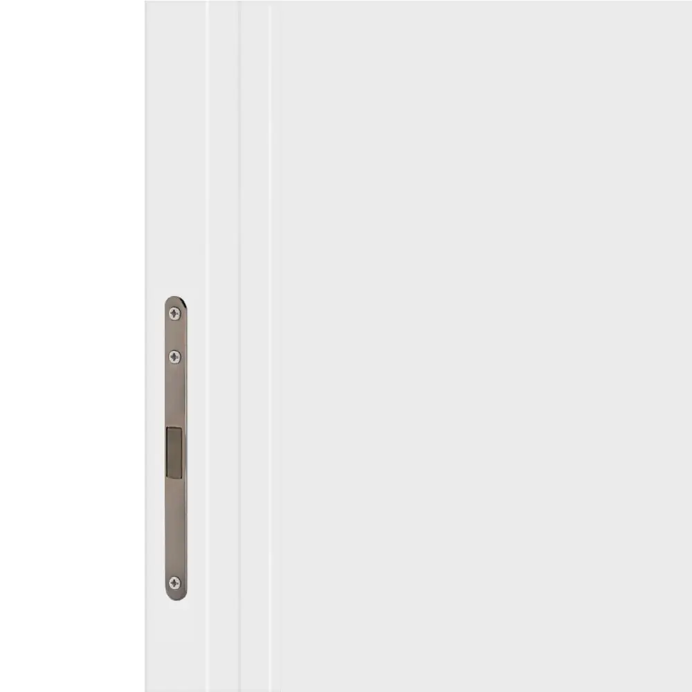 Дверь межкомнатная глухая обратного открывания с замком комплекте Invisible 60x210 см левая без кромки цвет белый 89383014 STLM-2186864 VELLDORIS  - Вид №2