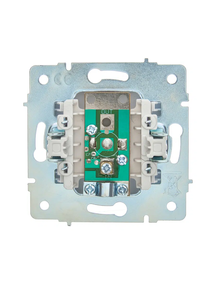 ASTI Розетка ТВ оконечная белая механизм LEZARD 7081-0288-130 - Вид №2