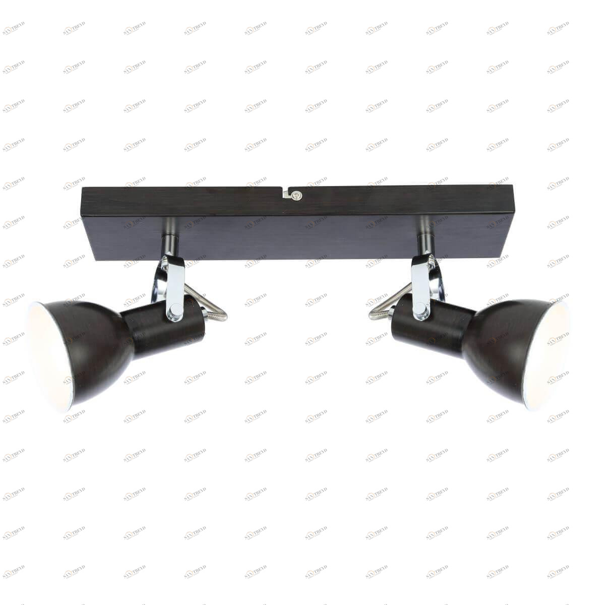 Спот потолочный на 2 лампы черный Xenia 54643-2 GLOBO XENIA 00-3926305 Черный Ceramica Globo 