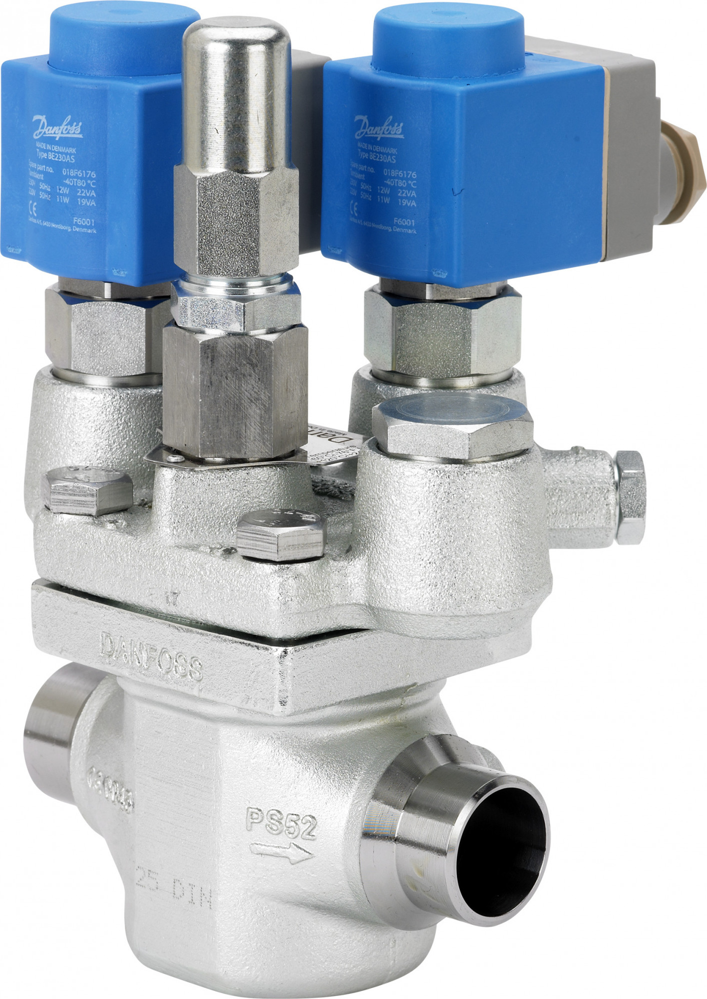 Danfoss ICSH — двухступенчатые клапаны ICSH 80 80D Клапан электромагнитный 027H7302 