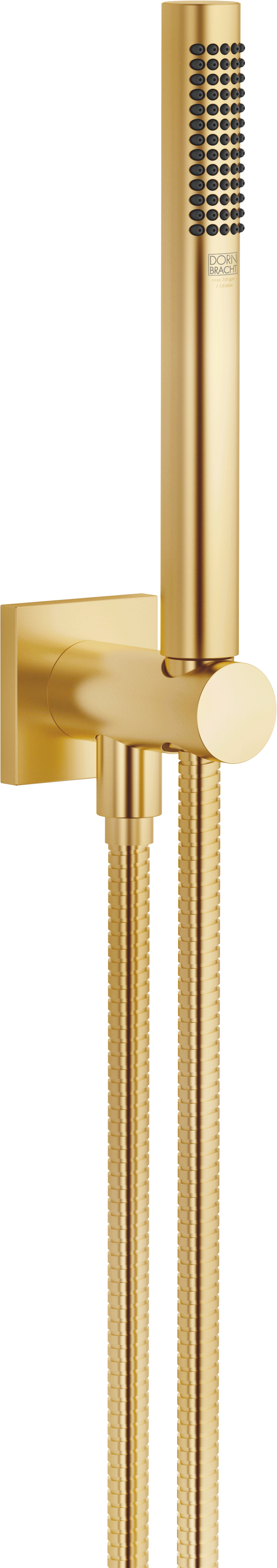 Ручной душевой набор со встроенным держателем для душа - Brushed Durabrass (23-каратное золото) 27802970-28