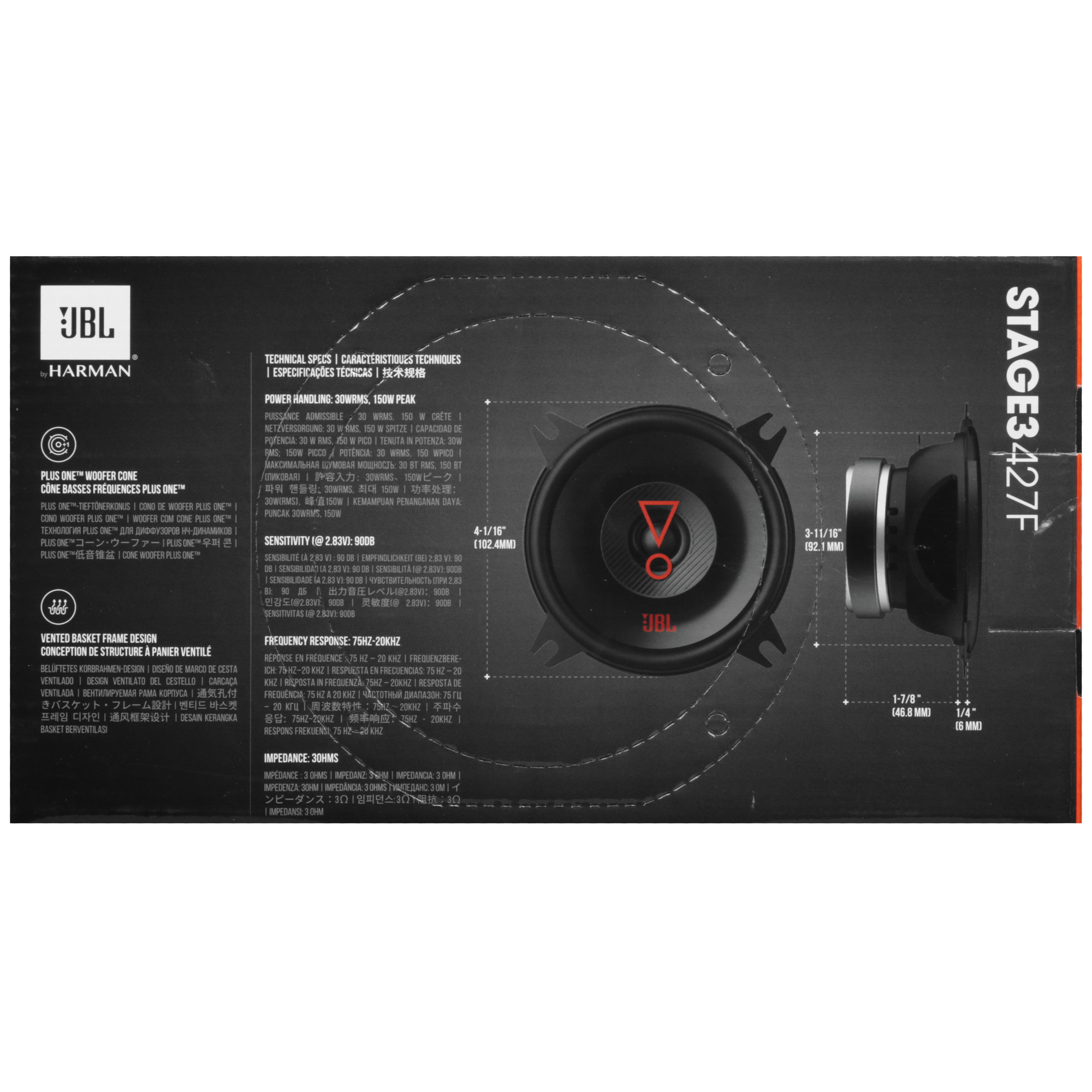 5620612 Коаксиальная акустическая система JBL STAGE3 427F STDN-0108298 - Вид №4