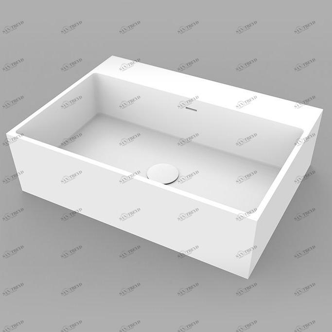 PLT0241 Накладная раковина на столешницу  овальная Dimasi 