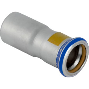 34297 Переход Geberit Mapress из нержавеющей стали, с гладким концевиком (газ) Geberit
