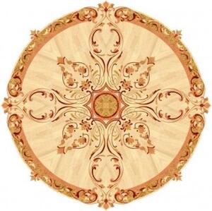 Художественный паркет Da Vinci Розетка 26-030 Орех американский Любая на выбор (Гладкая) х2000 мм.