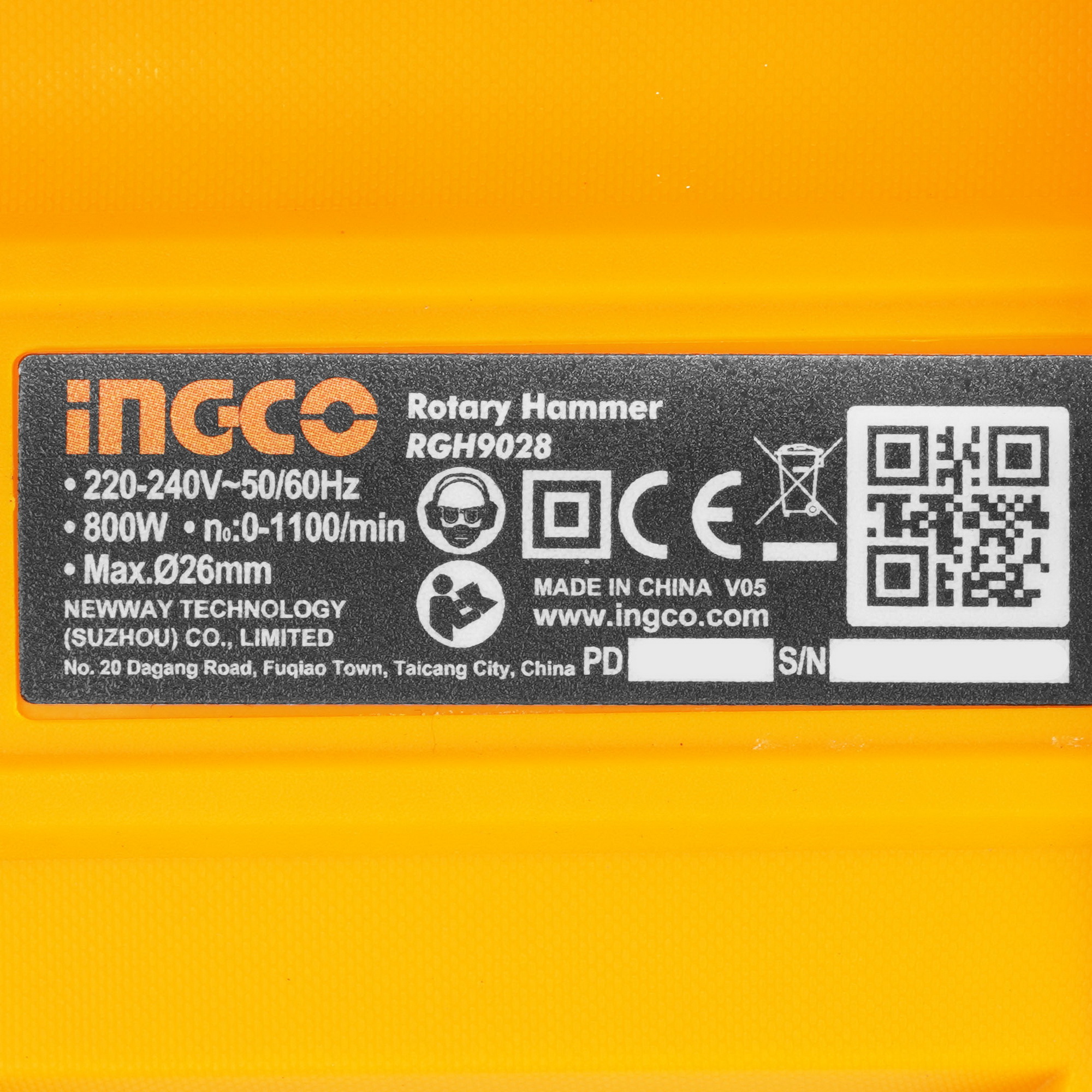 Перфоратор INGCO RGH9028 9213734 STDN-0140602 - Вид №2