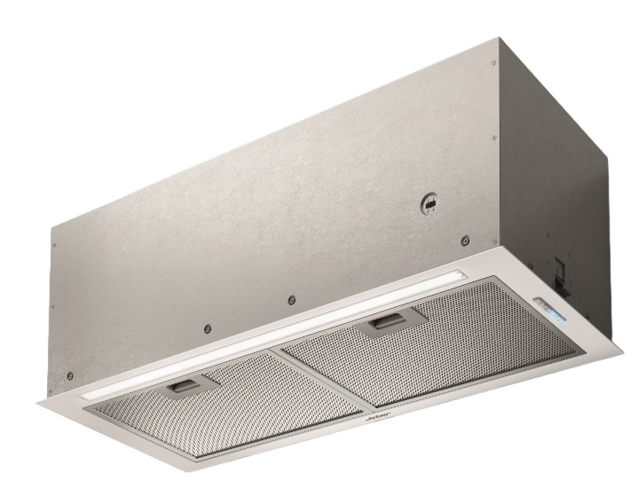 9012297 Вытяжка полновстраиваемая Jetair PLANE WH/F/72 серебристый/белый STDN-0000282