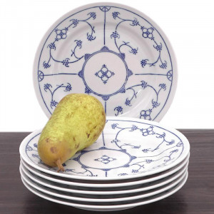 16A138A75019H Традиционная 6-набор для завтрака пластины 19 см синей Сакс Kahla-porzellan