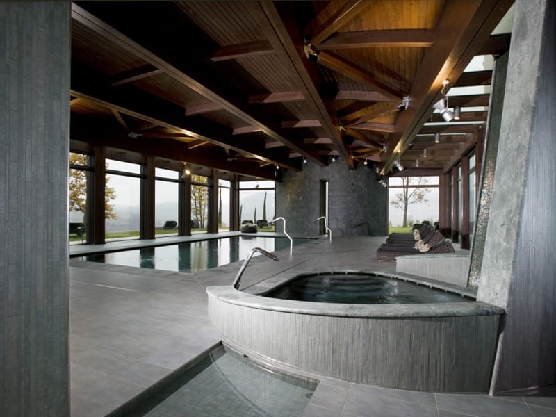 Противоскользящее напольное покрытие из керамогранита Ceramiche Caesar AQUÆ ARCH-00111118 - Вид №4