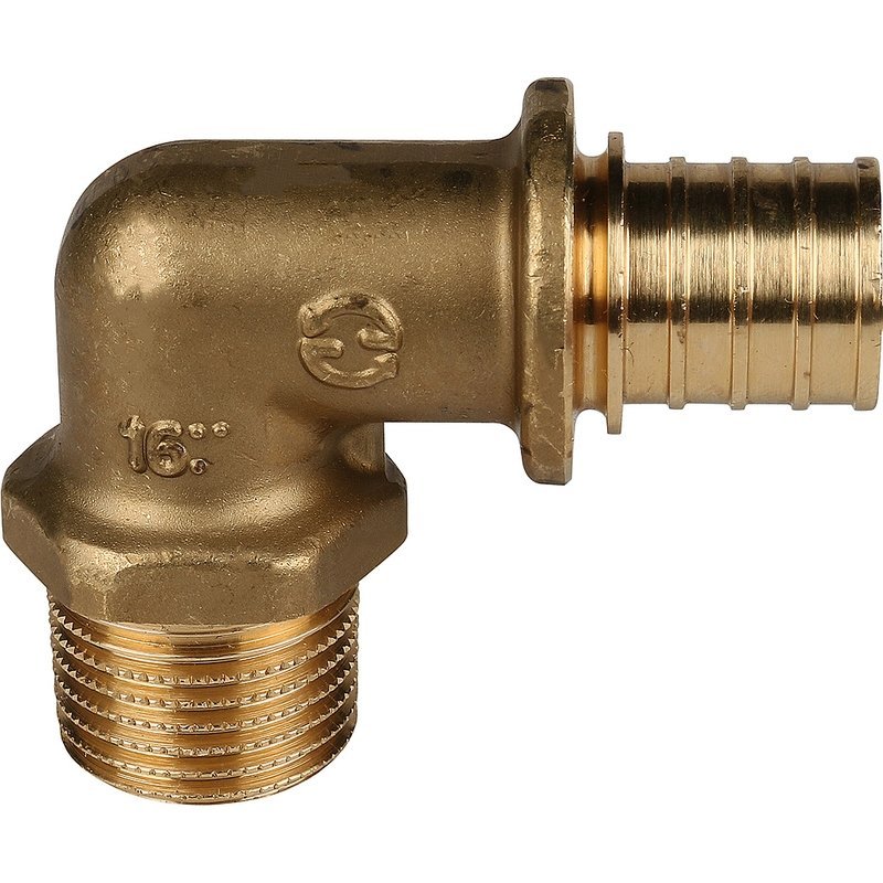 Угольник-переходник НР 20x1/2" аксиальный для труб из сшитого полиэтилена STOUT SFA0005002012 - Вид №5