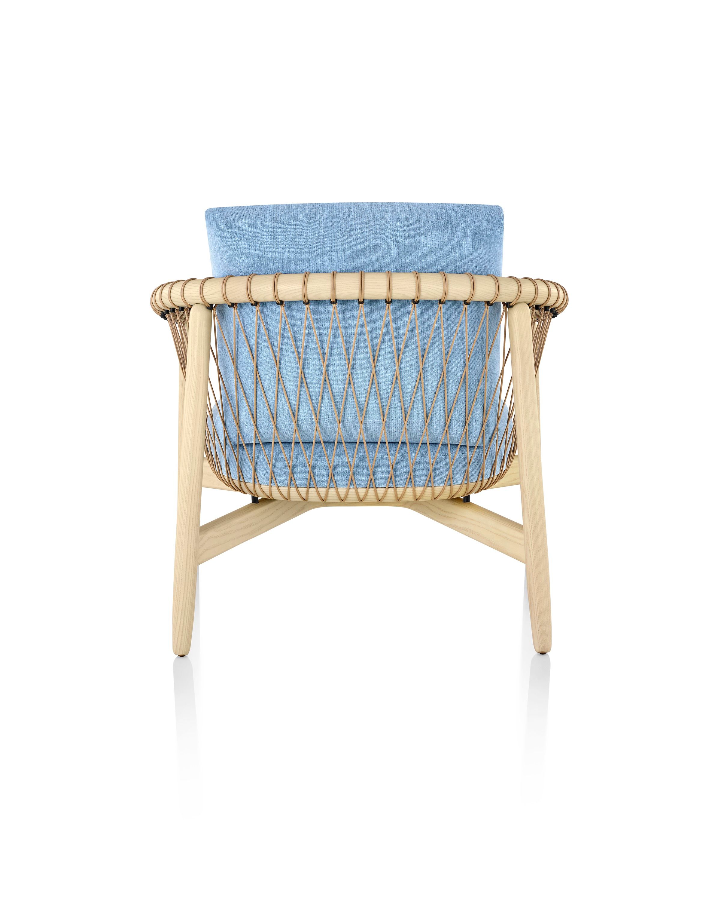Кресло из дерева и ткани с подлокотниками Herman Miller Crosshatch ARCH-00123148 - Вид №40