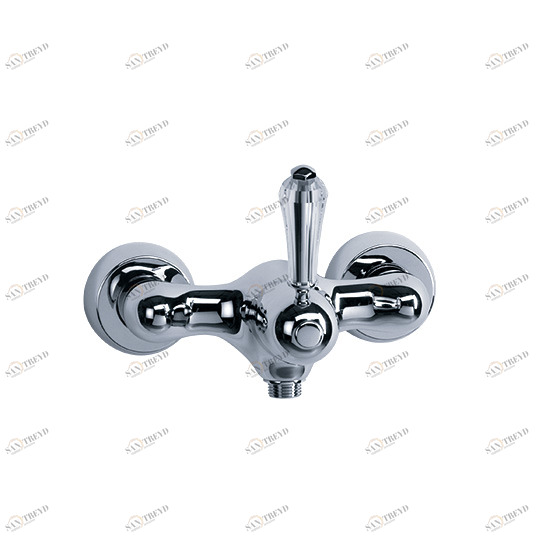 Смеситель для ванны однорычажный ½", настенный монтаж JOERGER Delphi Deco 129.20.600.000-AA