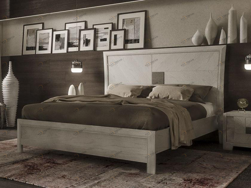 Arvestyle Двуспальная кровать из дерева Quadro Mn-q120