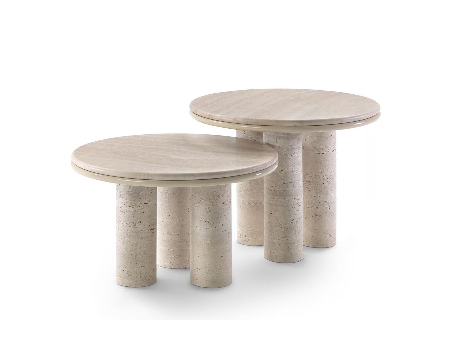 Круглый мраморный журнальный столик Marelli Simmy ARCH-00067599 - Вид №7