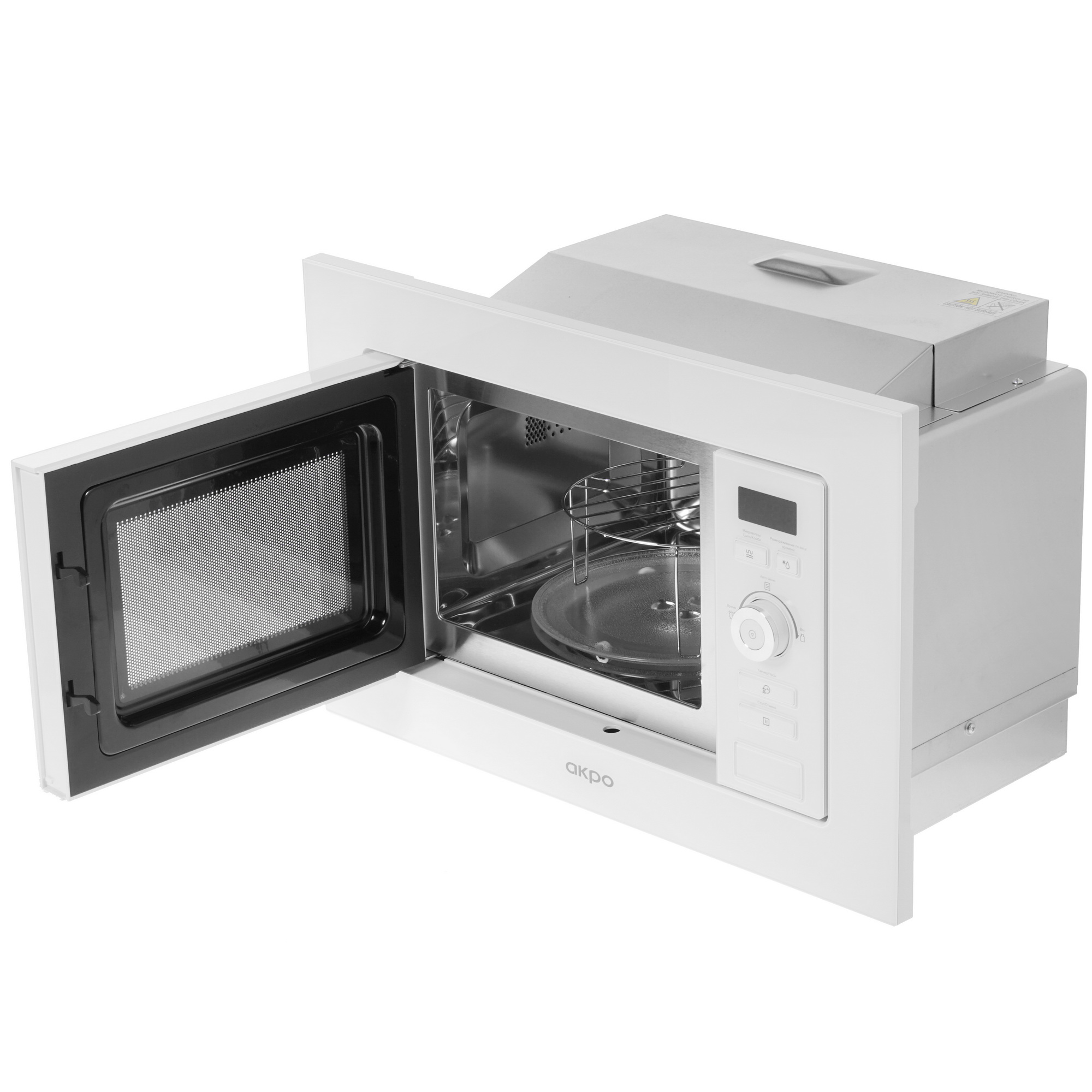 8191068 Встраиваемая микроволновая печь Akpo MEA 82008 MEP01 WH белый STDN-0043606 - Вид №4