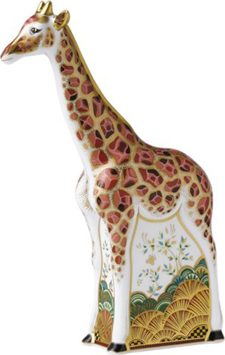 10526290 Royal Crown Derby Пресс-папье Royal Crown Derby "Жираф" 26см Фарфор костяной 