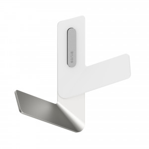 188468 Двойной крючок 16 см цвет Белый/Серый Sonia FLAMA Испания