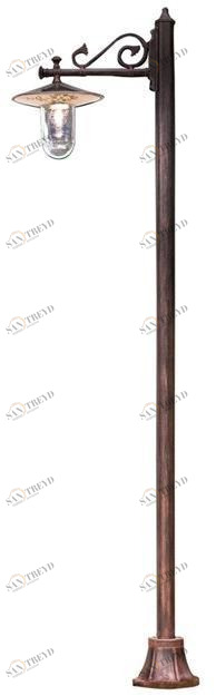 FERROLUCE Садовый фонарь с керамическим фонарем Genova A403