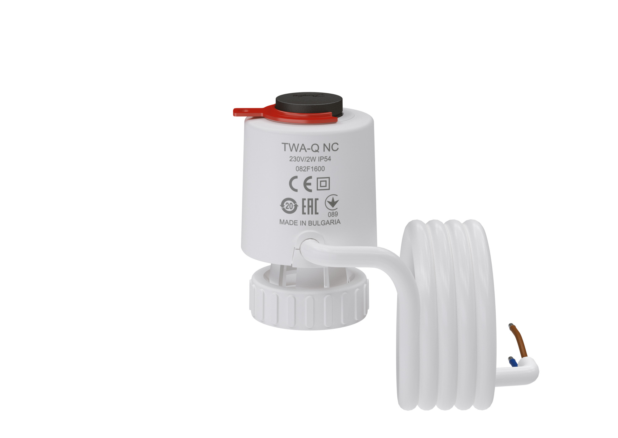 Danfoss Термоэлектрические приводы для клапанов AQT TWA-Q 230В NO для AQT DN10-32 каб.1,2м 082F1601  - Вид №35