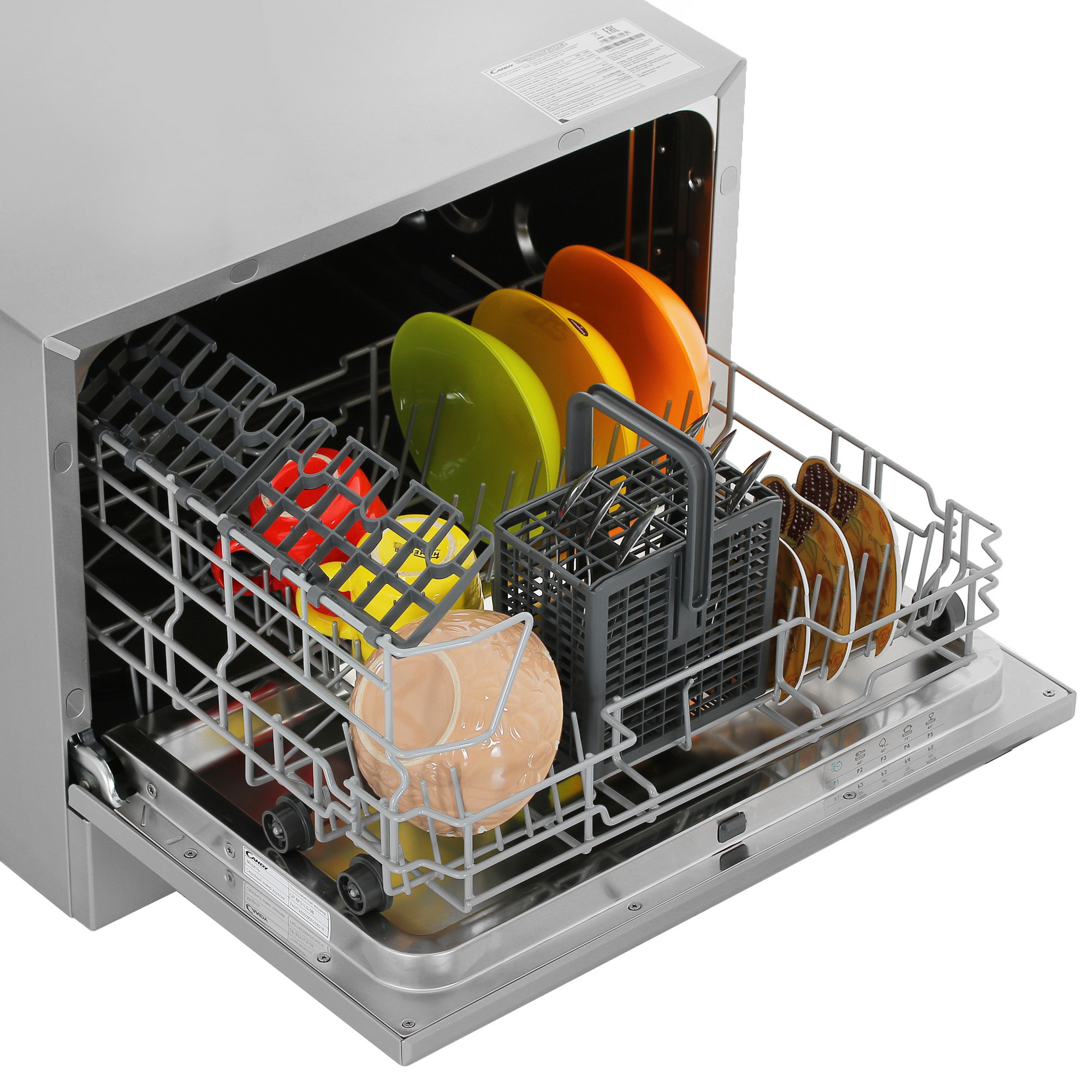 9112538 Посудомоечная машина Candy CP 6F51LS-08 серебристый STDN-0140662 - Вид №8