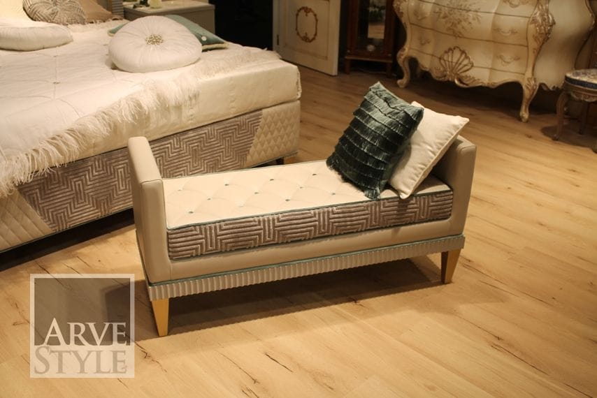 Мягкая скамейка из ткани Arvestyle ARCH-00043981 - Вид №3