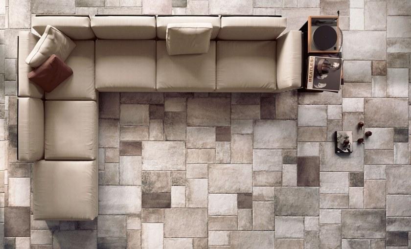 CERAMICA SANT'AGOSTINO Настенная / напольная плитка из керамогранита с эффектом камня Native sun-id-1400762 - Вид №1