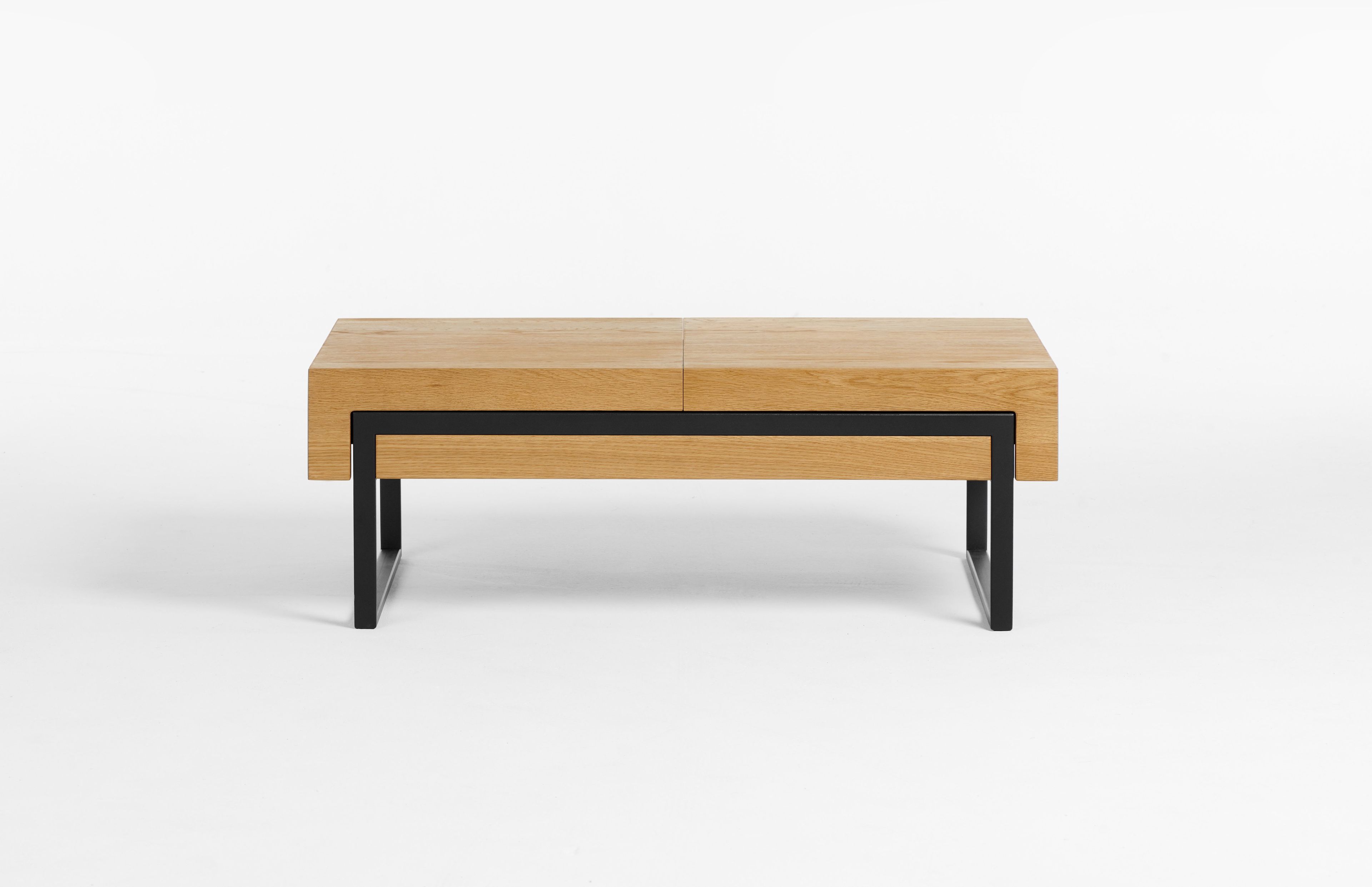 Журнальный столик из массива дерева с отсеком для хранения Milla & Milli офсетная ARCH-00147250 - Вид №13